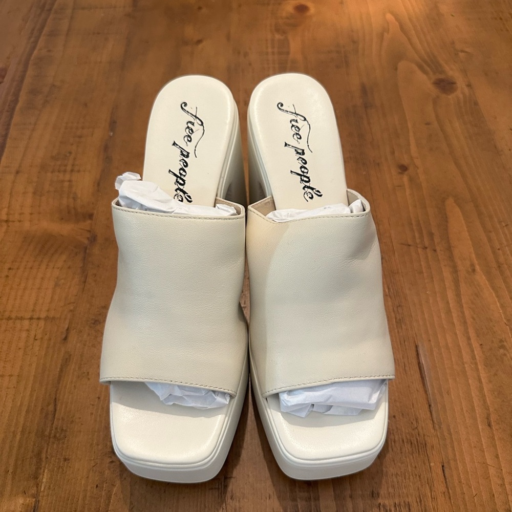 Free People Zoe Platform White Shoes